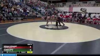 285 lbs 2nd Wrestleback (8 Team) - Jemiah Stewart, Screven County vs Ethan Epps, Commerce Hs