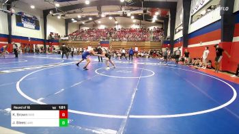 175 lbs Round Of 16 - Kadin Brown, Bixby HS Boys vs Jayven Blees, Lake Hamilton HS (AR)