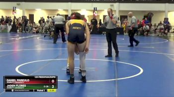 125 Freshman/Soph 1st Place Match - Jaden Flores, Averett University vs Daniel Parkulo, Averett University
