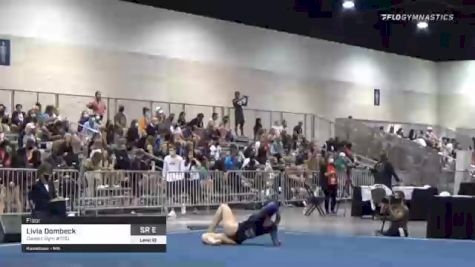 Livia Dombeck - Floor, Classic Gym #1110 - 2021 USA Gymnastics Development Program National Championships