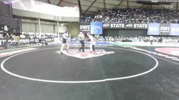 Girls 3A 135 lbs Champ. Round 2 - Kylie Whitaker, Walla Walla (Girls) vs Bronwen Anthes, Stanwood (Girls)