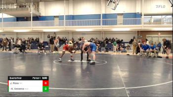 184 lbs Quarterfinal - Kayleb Venema, Muskegon Community College vs Jeivan Ross, Triton College