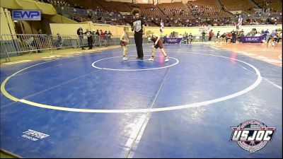 58 lbs Consi Of 16 #1 - Knox Williams, Perry Wrestling Academy vs Mitchell Little, Standfast