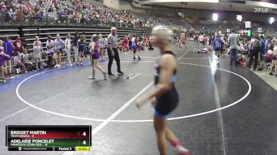 95 lbs Round 4 (6 Team) - Ella Neibert, Team Indiana vs Chloe Hubbard, Minnesota Storm Red