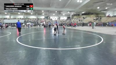 55 lbs Champ. Round 1 - Dallas Pierce, Swarm Wrestling vs Cholzden Johnson, GroundZero