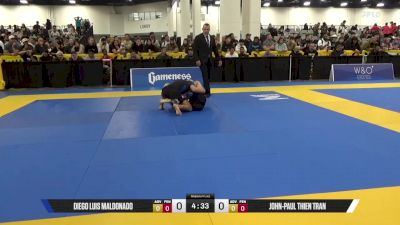 John-Paul Thien Tran vs Diego Luis Maldonado 2025 World IBJJF Jiu-Jitsu No-Gi Championship