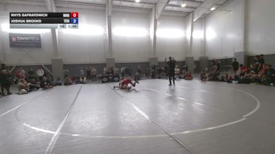 150 lbs Rhys Safratowich, North Dakota vs Joshua Brooks, Texas