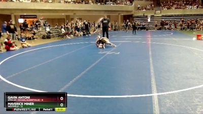 70 lbs Semis & 1st Wrestleback (8 Team) - Gavin Antoni, STMA (St. Michael/Albertville) vs Maverick Miner, Westfield