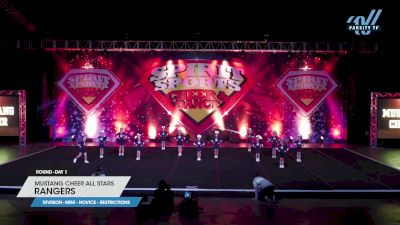 Mustang Cheer All Stars - Rangers [2023 L1 Mini - Novice - Restrictions Day 1] 2023 Spirit Sports Dallas Nationals