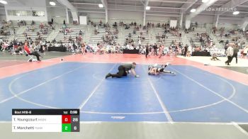 95 lbs Quarterfinal - Tyler Youngcourt, Mat Assassins Black vs Thomas Marchetti, Team MAGA 45