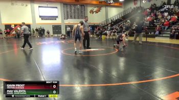 120 lbs Semifinal - Gavin Frost, Western Dubuque vs Max Valenta, Xavier, Cedar Rapids