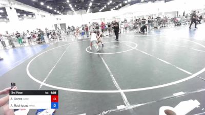 86 lbs 3rd Place - Andrew Garza, Madera WC vs Adam Rodriguez, Madera WC