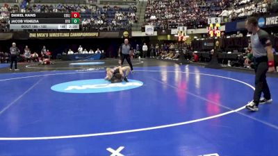133 lbs Cons. Round 1 - Daniel Haws, Centenary (NJ) vs Jacob Venezia, NYU