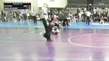 61 lbs Rr Rnd 4 - JR Struss, RedNose Wrestling School - ESC vs Reese Szymanski, Team Tugman - ESC
