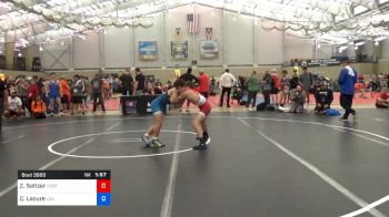 55 kg Consi Of 4 - Zeke Seltzer, Central Indiana Academy Of Wrestling vs Camron Lacure, Legacy Christian Academy