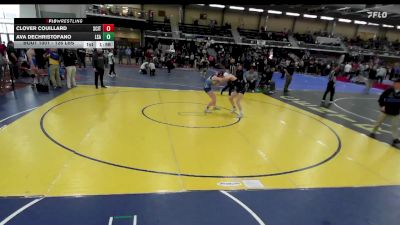126 lbs Round Of 16 - Clover Couillard, Scituate vs Ava DeChristofano, La Salle Academy