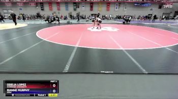 103 lbs Semifinal - Odelia Lopez, Schreiner University vs Rianne Murphy, Iowa