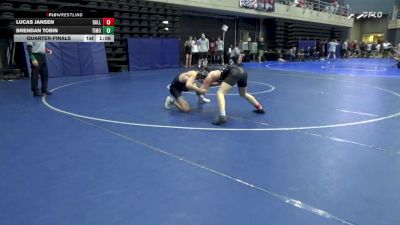 130 lbs Quarterfinal - Lucas Jansen, Dallastown vs Brendan Tobin, Timonium