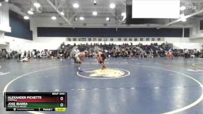 175 lbs Cons. Round 7 - Jose Ibarra, Coachella Valley vs Alexander Pichette, Portola