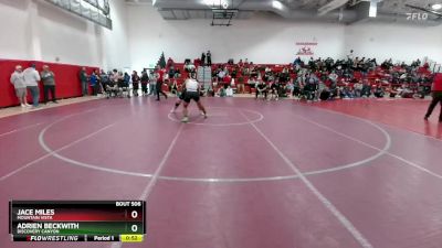 190 lbs Cons. Round 3 - Jace Miles, Mountain Vista vs Adrien Beckwith, Discovery Canyon