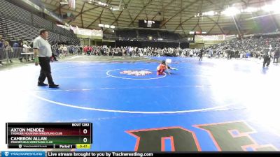 77 lbs Champ. Round 3 - Axton Mendez, Thunder Mountain Wrestling Club vs Cameron Allan, Prometheus Wrestling Club