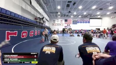 93 lbs Round 5 - Gavin Reinert, High Plains Thunder Wrestling vs Kemp Richard, Glenrock Wrestling Club