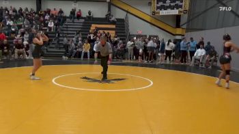 105 lbs Quarterfinal - Libby Hughes, Dubuque Hempstead vs Ali Robbins, Mason City