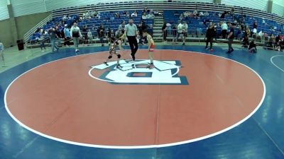 12U Girls - 69 lbs Cons. Round 1 - Ellie Scharp, Chesterton Wrestling Club vs Scarlett Baker, California