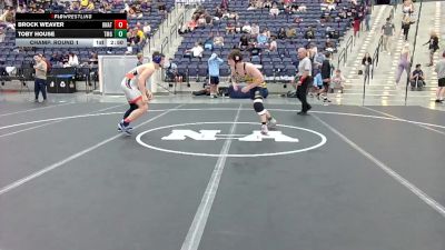 165 lbs Champ. Round 1 - Toby House, Truett-McConnell (Ga.) vs Brock Weaver, Unattached