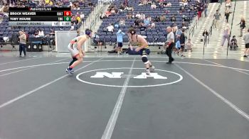 165 lbs Champ. Round 1 - Toby House, Truett-McConnell (Ga.) vs Brock Weaver, Unattached