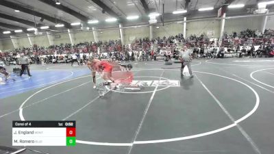 165 lbs Consi Of 4 - Jayce England, Montrose Elite vs Marques Romero, Blue Thunder Wrestling