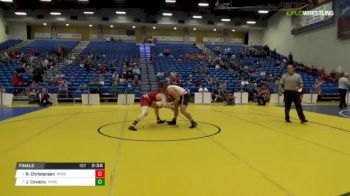 174 lbs Final - Ryan Christensen, University Of Wisconsin vs Jacob Covaciu, University Of Wisconsin
