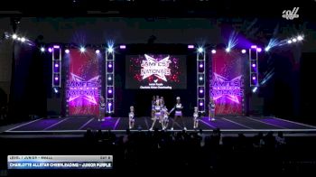 Charlotte Allstar Cheerleading - Junior Purple [2026 L1 Junior - Small DAY 2] 2026 JAMfest Cheer Super Nationals