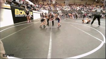 49 lbs Quarterfinal - Arlo Shattuck, Harrah Little League Wrestling vs Ethan Taylor, Shelton Wrestling Academy