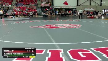 174 lbs Cons. Round 1 - Raymond Fernandez, Quincy vs Uriah Clay, Missouri Valley