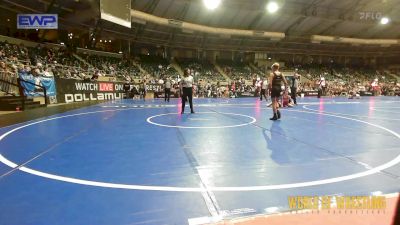 92 lbs Round Of 32 - Hayes Ingram, Bear Cave vs Cash Howard, Coweta Tiger Wrestling