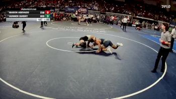 D 1 150 lbs Quarterfinal - Mason Asevado, St. Amant vs Gunner Guidry, Holy Cross