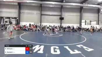 48 kg Final - Reagan Milheim, M2 Black vs Eren Sement, Blairstown Wrestling Club