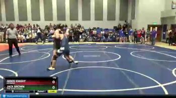 170 lbs Champ. Round 1 - Aiden Knight, Mcadory vs Jack Brown, Pike Road School