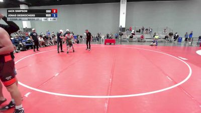 138 lbs Jack Simpson, Colorado vs Jonas DesRochers, Washington