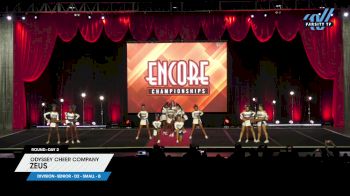 Odyssey Cheer Company - Zeus [2023 L3 Senior - D2 - Small - B Day 2] 2023 Encore Grand Nationals