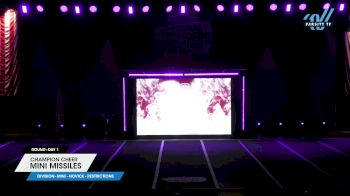 Champion Cheer - Mini Missiles [2024 L1 Mini - Novice - Restrictions Day 1] 2024 NCA Holiday Classic