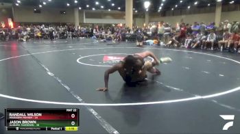215 lbs Round 1 (6 Team) - Jason Brown, Alabama Takedown vs Randall Wilson, Mississippi Mayhem