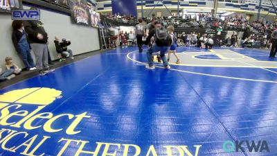 37 lbs Quarterfinal - Everett Collard, Standfast OKC vs Brantley Lynn, Noble Takedown Club