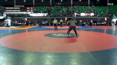 6A 285 lbs Cons. Semi - Colton Mcintyre, Clay Chalkville vs Grayson Hester, Fort Payne