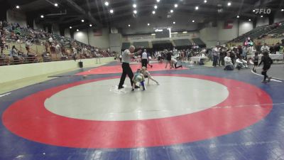 76 lbs Consolation - Thomas Jones, Richmond Hill Wrestling Club vs Cooper Bishop, South Forsyth WAR Wrestling Club