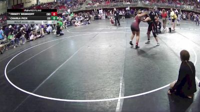 150 lbs Round 2 - Charla Pick, League Of Heroes vs Trinity Wemhoff, CWO