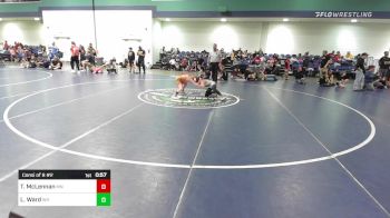 85 lbs Consi Of 8 #2 - Tucker McLennan, MN vs Lucas Ward, WV