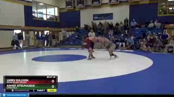 165 lbs Champ. Round 1 - Xavier Aitelmajouh, Springfield vs James Sullivan, Rhode Island College