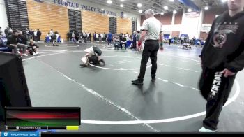 160 lbs Champ. Round 1 - Dylan Tondreau, Slam Acadamy vs Braiden Nagele, Foothill (Santa Ana)